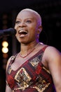Singer - AngÃÂ©lique Kidjo Royalty Free Stock Photo