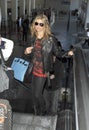 Singer Fergie from Black Eyed Peas at LAX