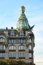 The Singer House is also known as the House of Books, Nevsky Prospect.