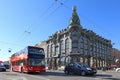 The singer house on Nevsky prospect in Saint-Petersburg