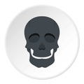 Singer mask icon circle