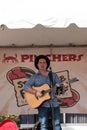 Singer Matty Jollie performs at the Naples Traditional Stone Crab Festival at Tin City