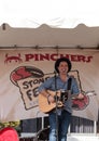 Singer Matty Jollie performs at the Naples Traditional Stone Crab Festival at Tin City