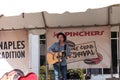 Singer Matty Jollie performs at the Naples Traditional Stone Crab Festival at Tin City