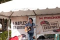 Singer Matty Jollie performs at the Naples Traditional Stone Crab Festival at Tin City