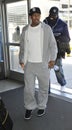 Singer NIck Cannon at LAX airport