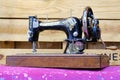 Singer sewing machine. Retro item