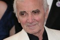 Singer/songwriter Charles Aznavour Royalty Free Stock Photo