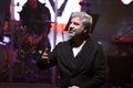 Singer Soso Pavliashvilli performs on stage during the Viktor Drobysh 50th year birthday concert at Barclay Center