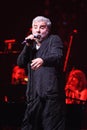 Singer Soso Pavliashvilli performs on stage during the Viktor Drobysh 50th year birthday concert at Barclay Center