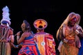 Singers and dancers in Festival of the Lion King in Animal Kingdom at Walt Disney World  6 Royalty Free Stock Photo