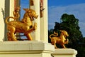 Singha : Guardian lion statue.