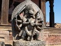 Singhini sculpture - a lioness goddess in Bhaktapur