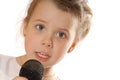 Singing Royalty Free Stock Photo