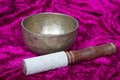 Singing bowl Royalty Free Stock Photo