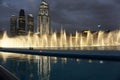 Singing fountain in Dubai