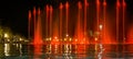 Singing fountain in Salou Spain