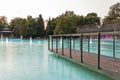 Singing Fountains in City of Plovdiv, Bulgaria Royalty Free Stock Photo