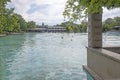 Singing Fountains in City of Plovdiv, Bulgaria Royalty Free Stock Photo