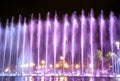 Singing fountains