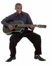 Singing guitarist