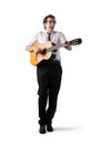 Singing man Royalty Free Stock Photo