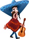 The singing mexican man