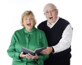 Singing Senior Couple