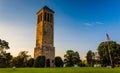 The singing tower in Carillon Park, Luray, Virginia. Royalty Free Stock Photo