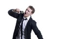 Singing Young Man Royalty Free Stock Photo