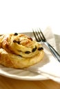 A single all butter pan-au-raisin