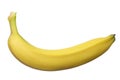 Single Banana Royalty Free Stock Photo