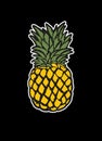 Pineapple. Royalty Free Stock Photo