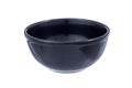 Black ceramic bowl