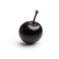 Single Black Cherry Royalty Free Stock Photo