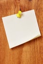 Single blank note paper