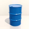 Single Blue Barrel