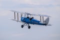 Single Tiger moth aircraft