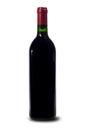 Single bottle of red wine Royalty Free Stock Photo