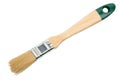 Single brush with green wood handle