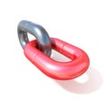 Single chain link icon