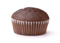 Single chocolate muffin