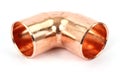 Single copper pipe fitting