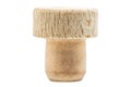single cork with cap for a bottle of gin rum or whiskey Royalty Free Stock Photo