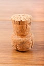 Single cork from champagne Royalty Free Stock Photo