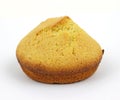 Single corn muffin Royalty Free Stock Photo