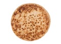 Single crumpet isolated