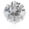 Single cut diamond Royalty Free Stock Photo