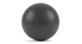 Single dark gray sphere object isolated on a clean studio shot Royalty Free Stock Photo