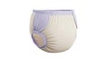 Close-up of a modern disposable diaper with a light-colored outer shell and printed designs Royalty Free Stock Photo